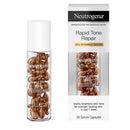 Neutrogena Rapid Tone Renewal Serum Brightening Capsules with 20% Vitamin, Antioxidant Facial Serum to Lighten Spots and Even Complexion, Oil-Free, 30 Capsules