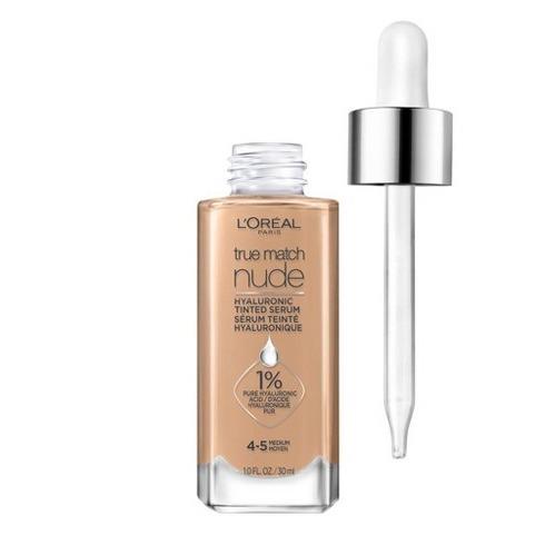 L'Oreal Paris True Match Hyaluronic Tinted Serum Makeup Skincare Hybrid - 1 fl oz