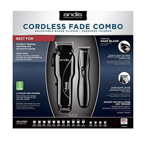 ANDIS CORDLESS FADE COMBO