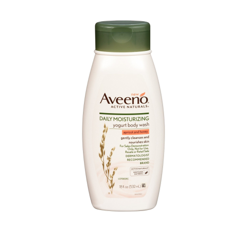 AVEENO DAILY MOISTURIZING YOGURT BODY WASH  12OZ