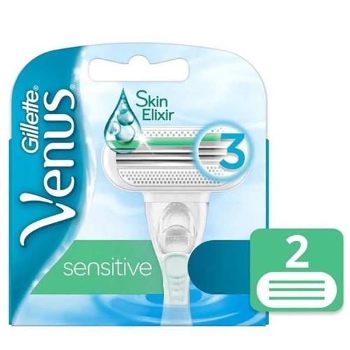 Gillette Venus Sensitive Skin Elixir Shaving Refills - 2 Units