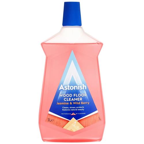 Astonish Wood Floor Cleaner, Jasmine & Wild Berry - 1 Litre