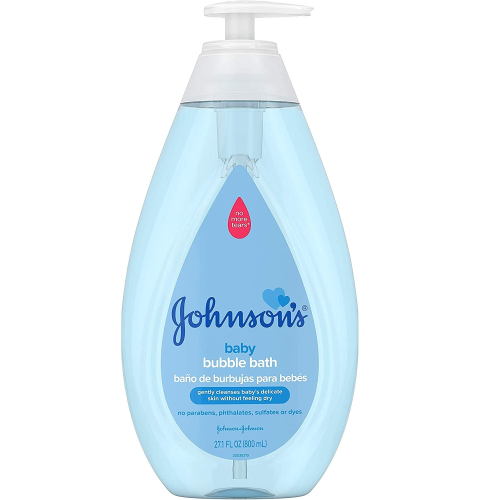 Johnson's Baby Skin Care Paraben Free Bubble Bath, 27.1 fl oz.