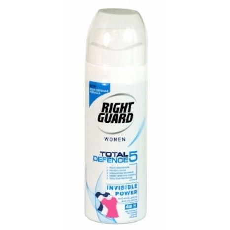 Right Guard Women Invisible Total Defence 5 150ml