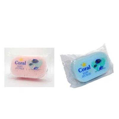 Coral Single Baby Sponges