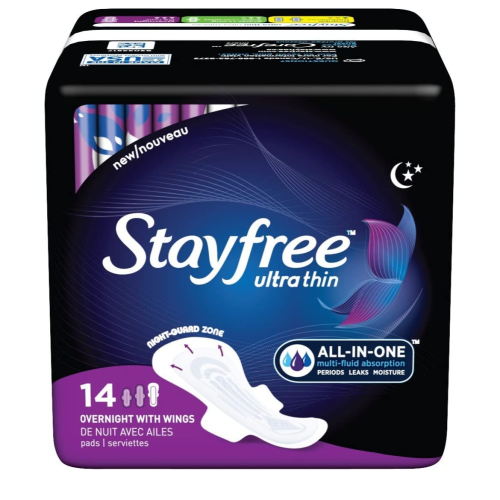 Stayfree Ultra Thin Pads With Wings