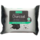 Beauty Formulas Charcoal Facial Wipes 25'S