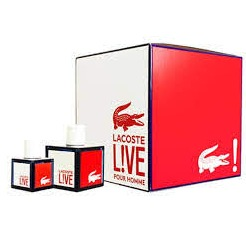 Lacoste Live Pour Homme For Men Gift Set