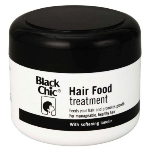 Black Chic Hair Food Treatment With Softening Lanolin 125ml
