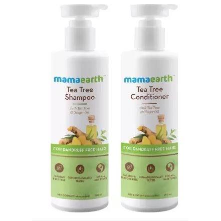 Mamaearth Tea Tree & Ginger Oil For Dandruff Free Hair 250ml