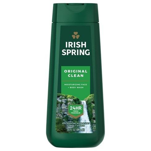 Irish Spring Original Clean Body Wash For Men 20 oz