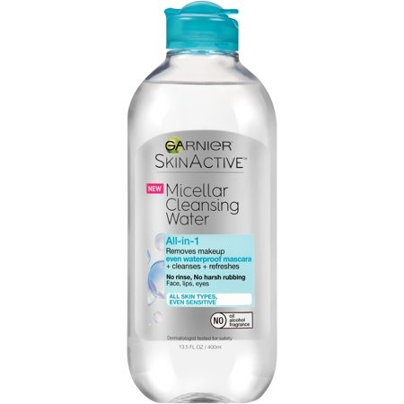 Garnier SkinActive Micellar Cleansing Water All-in-1 Waterproof Makeup Remover 13.5 fl oz