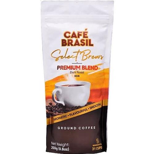 Cafe Brasil Premium Blend Ground Coffee 250g