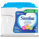 Similac Advance Powder Baby Formula, 20.6 oz Tub