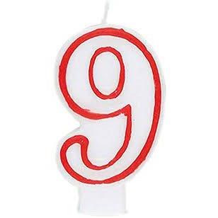 Number Party Candles