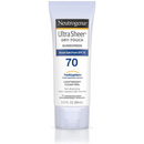 Neutrogena Ultra Sheer Dry-Touch Sunscreen Lotion, Broad Spectrum SPF 70, 3 Fl Oz