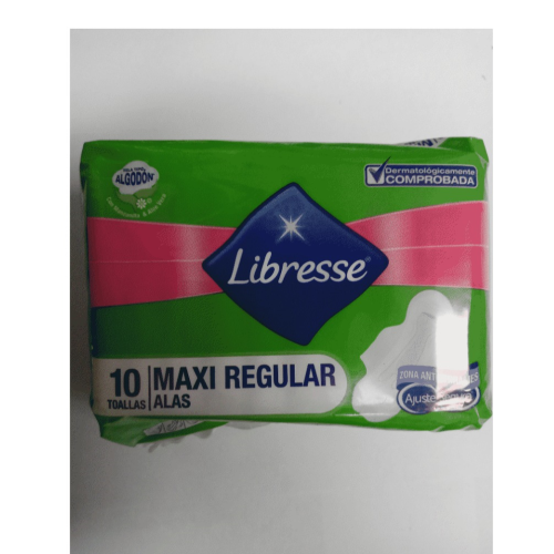 Libresse Maxi Pads Regular 10's