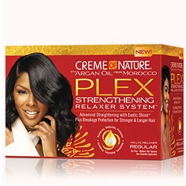 Crème of Nature Argan Oil Plex Regular Hair Relaxer