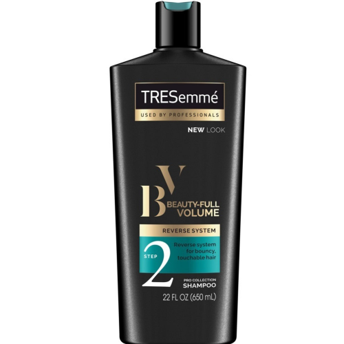 Tresemme Pro Collection Shampoo - Beauty-Full Volume Reverse System - Step 2 - Net Wt. 22 FL OZ (650 mL) Per Bottle