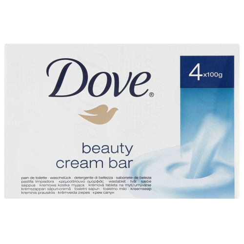 Dove Cream Bar 4 Pack 100G