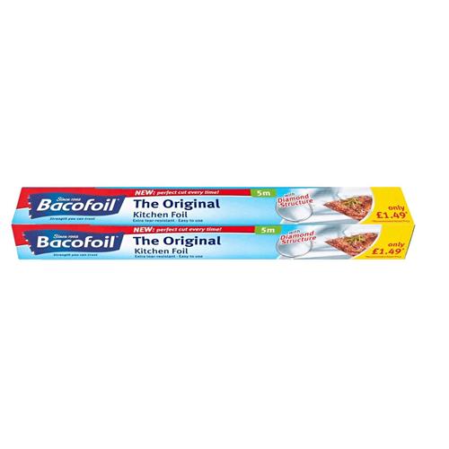 Bacofoil The Original Kitchen Foil 5m x 30cm