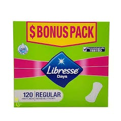 LIBRESSE PANTYLINERS