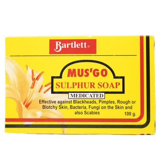 Bartlett Musgo Medicated Sulphur Soap 100g