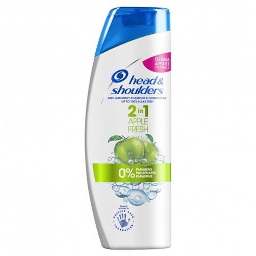 Head & Shoulders Apple Fresh 2 In 1 Anti Dandruff Shampoo & Conditioner 450ml