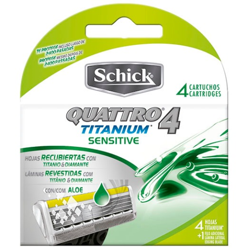 Schick Quattro 4-Blade 4'S