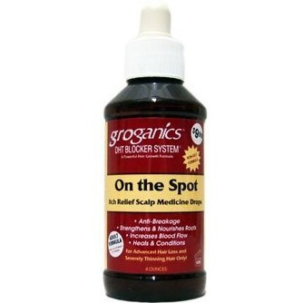 Groganics On the Spot Itch Scalp Drop Relief 120ml