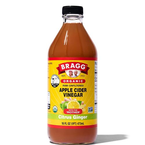 Bragg Organic Apple Cider Vinegar Blends 16oz, With Citrus Ginger