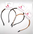 Pink Butterfly Fancy Crystal Headband 1pc