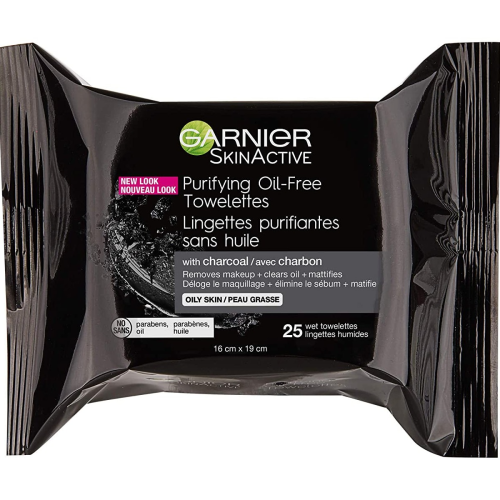 Garnier oil-free cleansing wipes