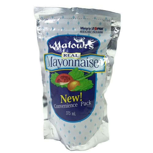 Matouk's Real Mayonnaise Pouch 375ml