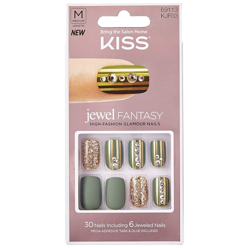 KISS Jewel Fantasy Medium Length Nails KJF03