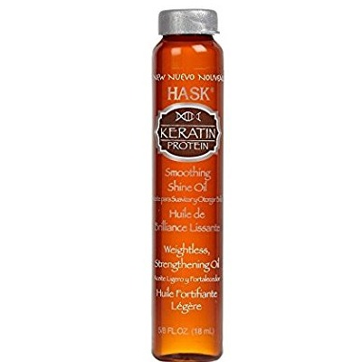 Hask Keratin Protein Oil Smoothing Shine Treatment Vial 5/8oz