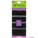 Expressions Clasp Free Assorted Coloured Hair Elastics 32's
