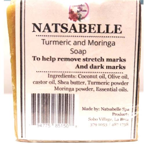 Natsabelle Turmeric & Moringa Soap