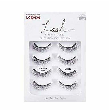 Kiss Lash Couture 4 Pack Pair Eyelashes