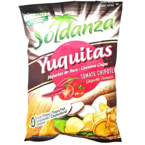 Soldanza Chipotle Tomato Cassava Chips 45g
