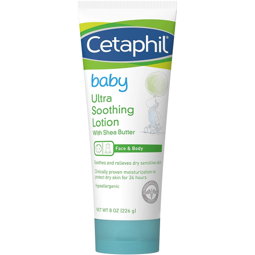 Cetaphil 8oz Baby Ultra Soothing Lotion Shea Butter Hypoallergenic 8 fl oz