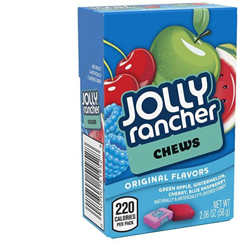 Jolly Rancher Fruit Chews, 2.06-Ounces