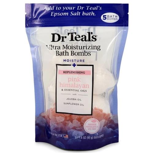 Dr. Teal's Pink Himalayan Moisture Bomb Bath Soaks 1.6oz