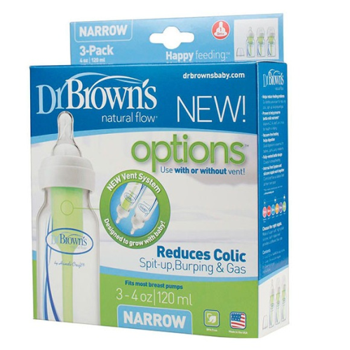 Dr Brown's Options bottle 3pack 4oz