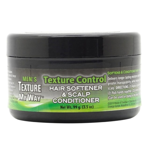 Africa's Best Men's Organics Texture Control Hair Softener & Scalp Conditioner 3.5