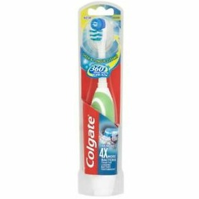 Colgate 360° Battery Powered Dual Action Toothbrush