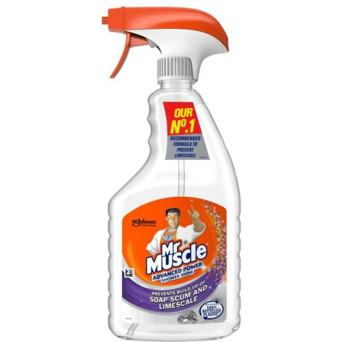 Mr Muscle Advanced Power Shower Shine Spray 750ml