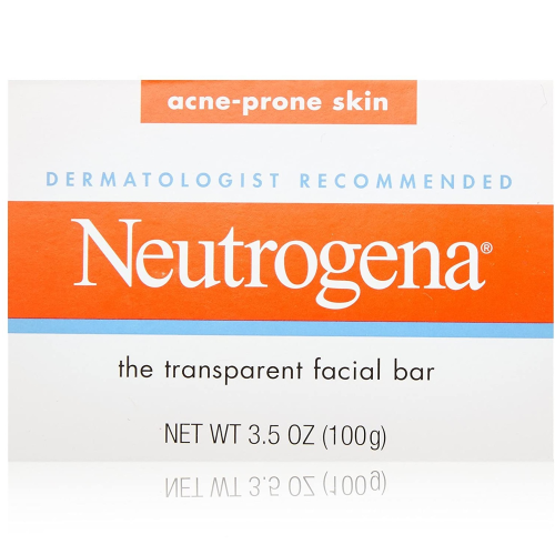 Neutrogena Transparent Facial Bars, Acne-Prone Skin Formula - SAVE $4.00