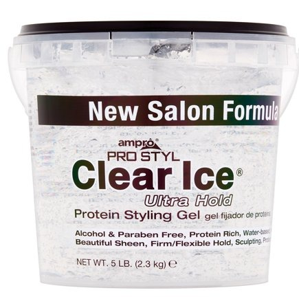 Ampro Pro Styl Clear Ice Ultra Hold Protein Styling Gel, 5 lb
