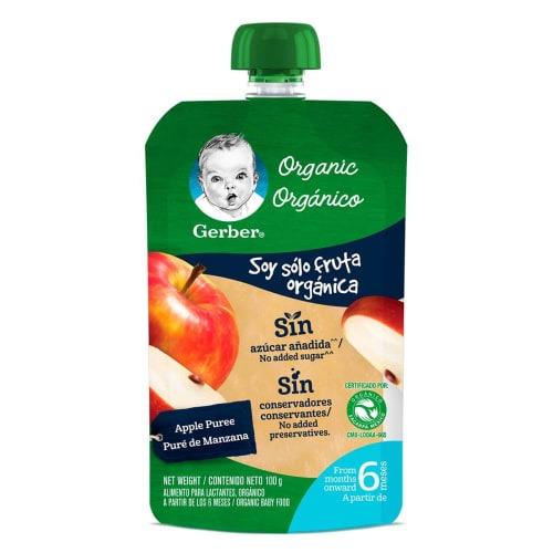 Gerber Organic Apple Fruit Pouch 100g